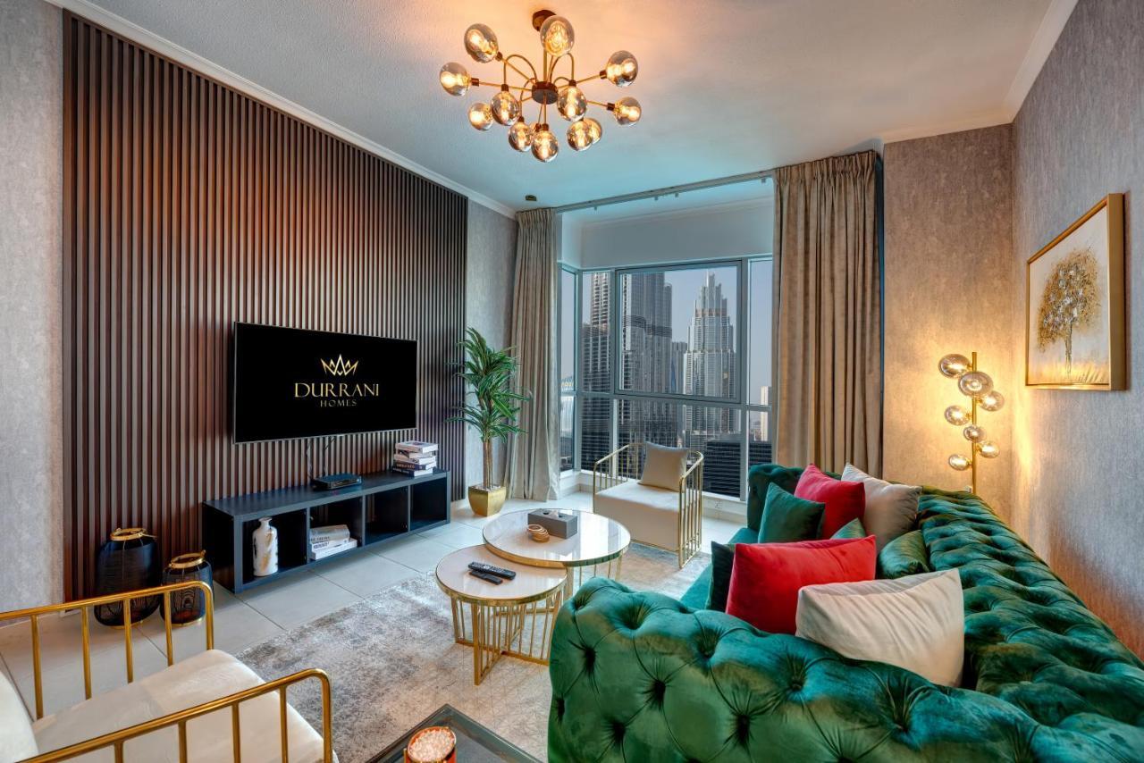 Durrani Homes - Luxe Living With Burj Khalifa And Fountain View - Third Room Without Partition Dubai Exterior foto