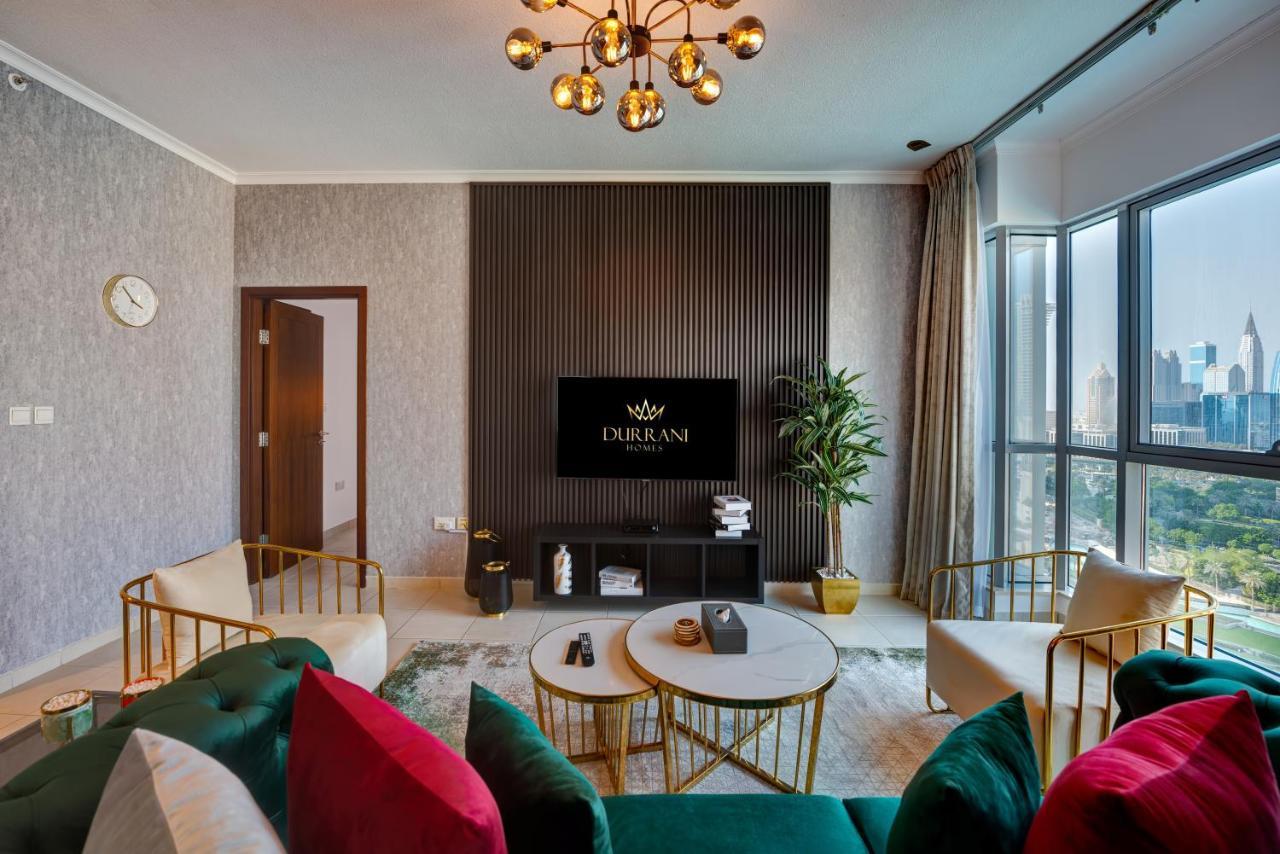 Durrani Homes - Luxe Living With Burj Khalifa And Fountain View - Third Room Without Partition Dubai Exterior foto