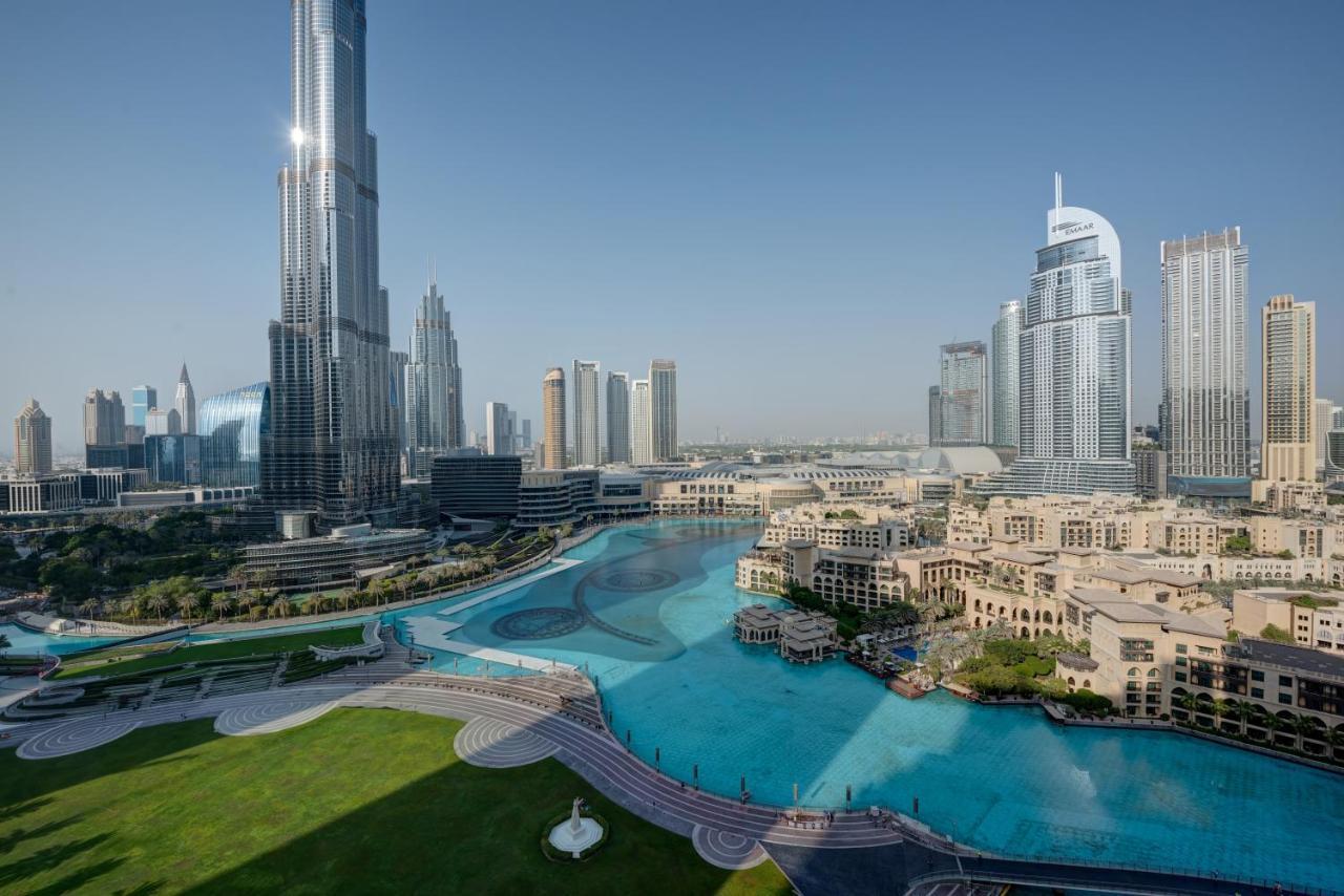 Durrani Homes - Luxe Living With Burj Khalifa And Fountain View - Third Room Without Partition Dubai Exterior foto